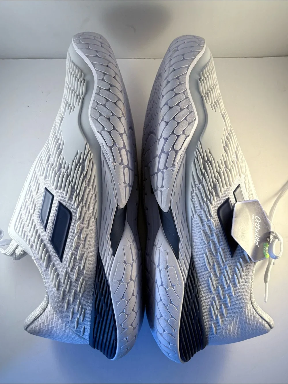 NEW Babolat Men’s 11 Propulse Fury 3 All Court Tennis Shoes‎ White/Blue Comfort